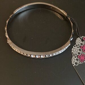 Elegant Black Bangle Bracelet